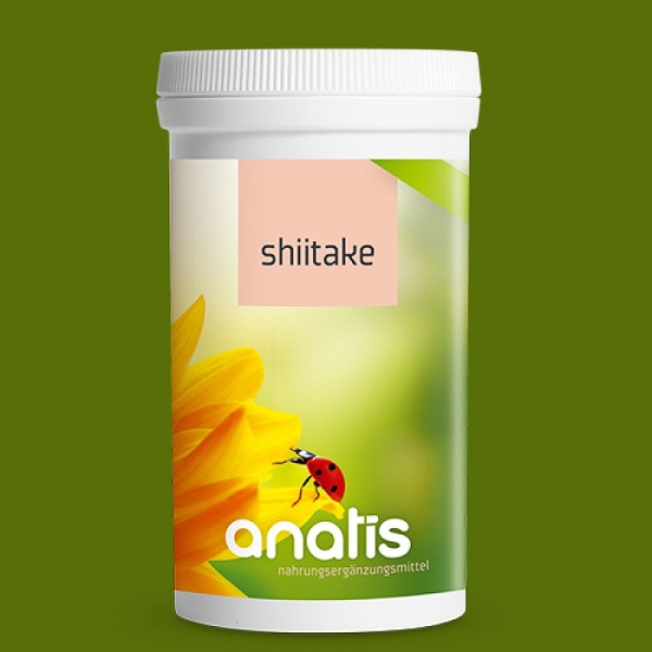 Shiitake 180 Kps. - 90 g